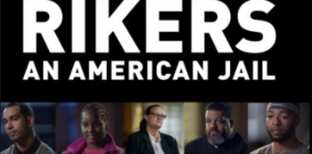 Rikers an America Jail Banner
